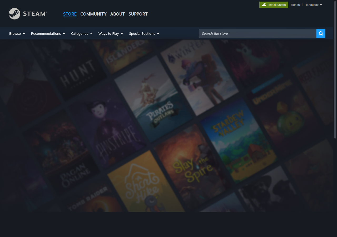 Смена региона Steam